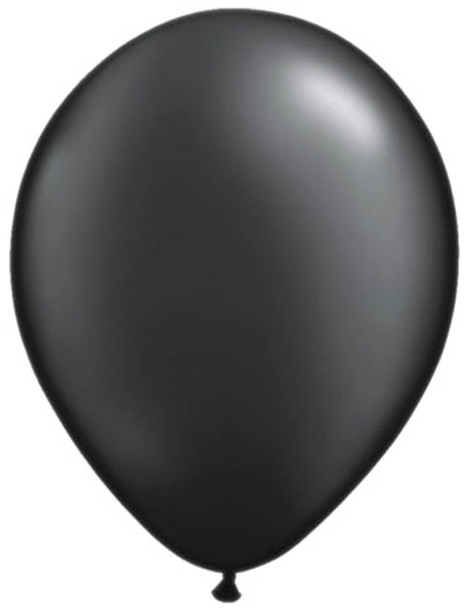 100 Luftballons Schwarz - Ø 30cm