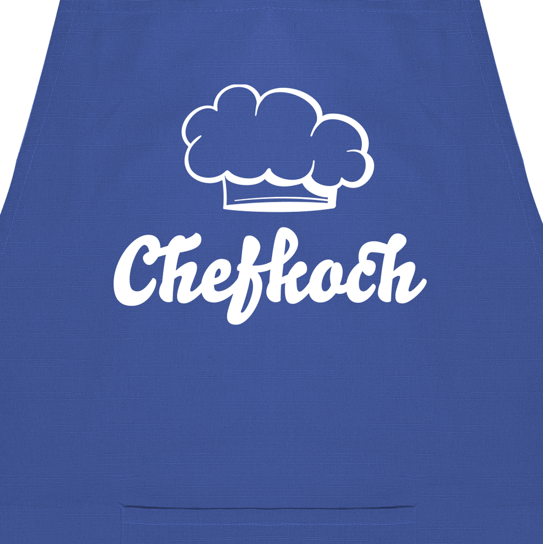 Grillschürze Kochschürze mit Wunschtext "Chefkoch"