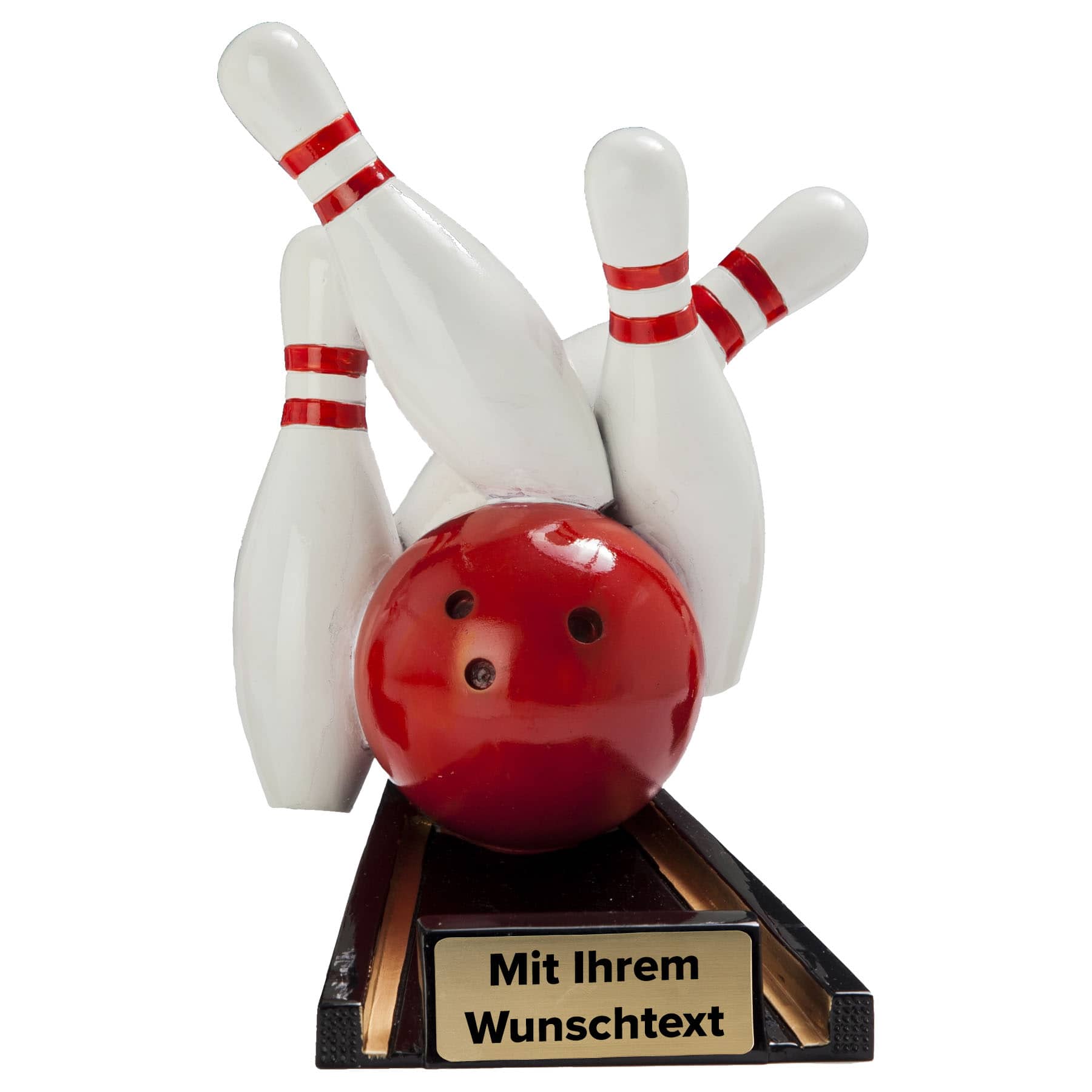 Trophäe Bowling 3er Serie 39494