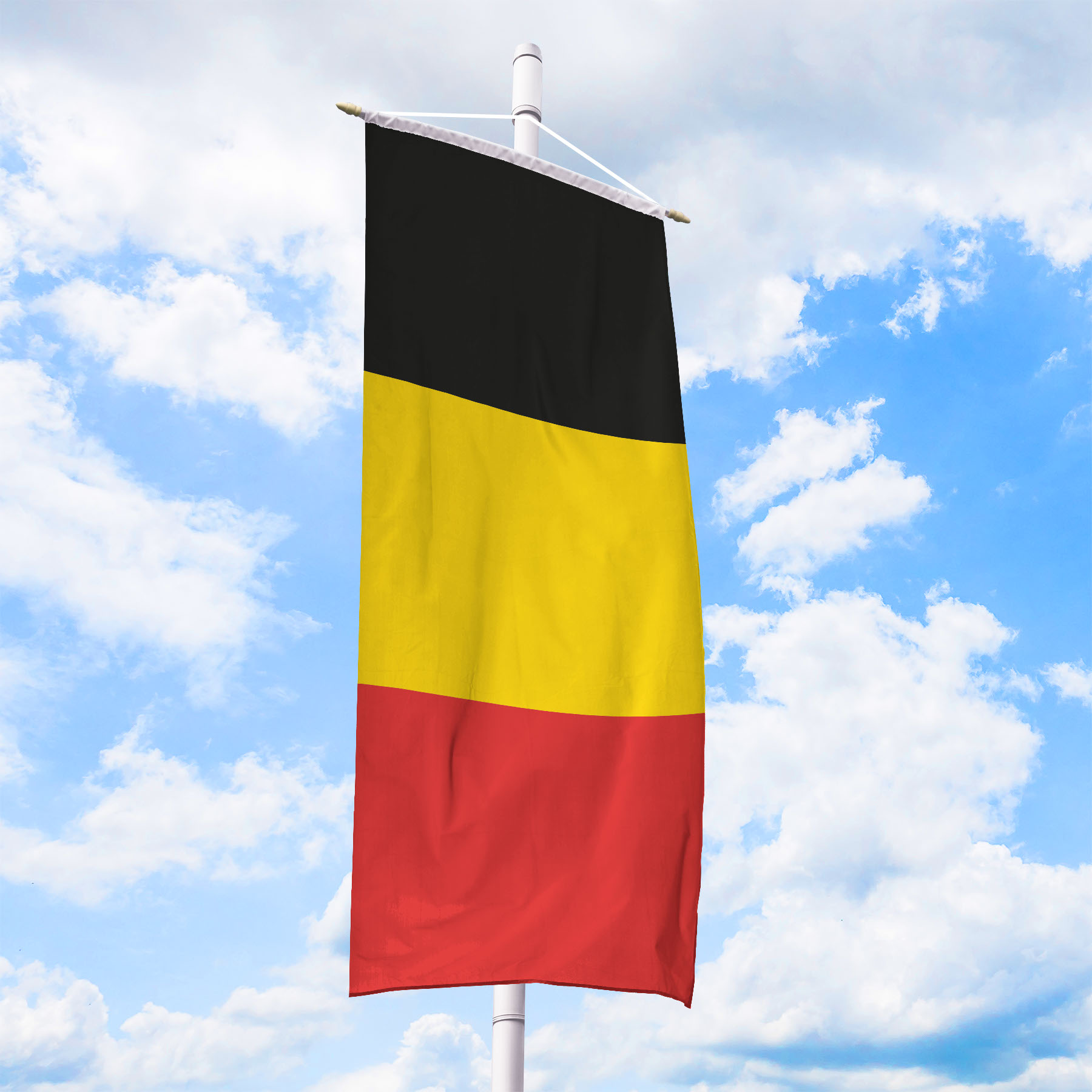 Flagge Belgien - Bannerfahne