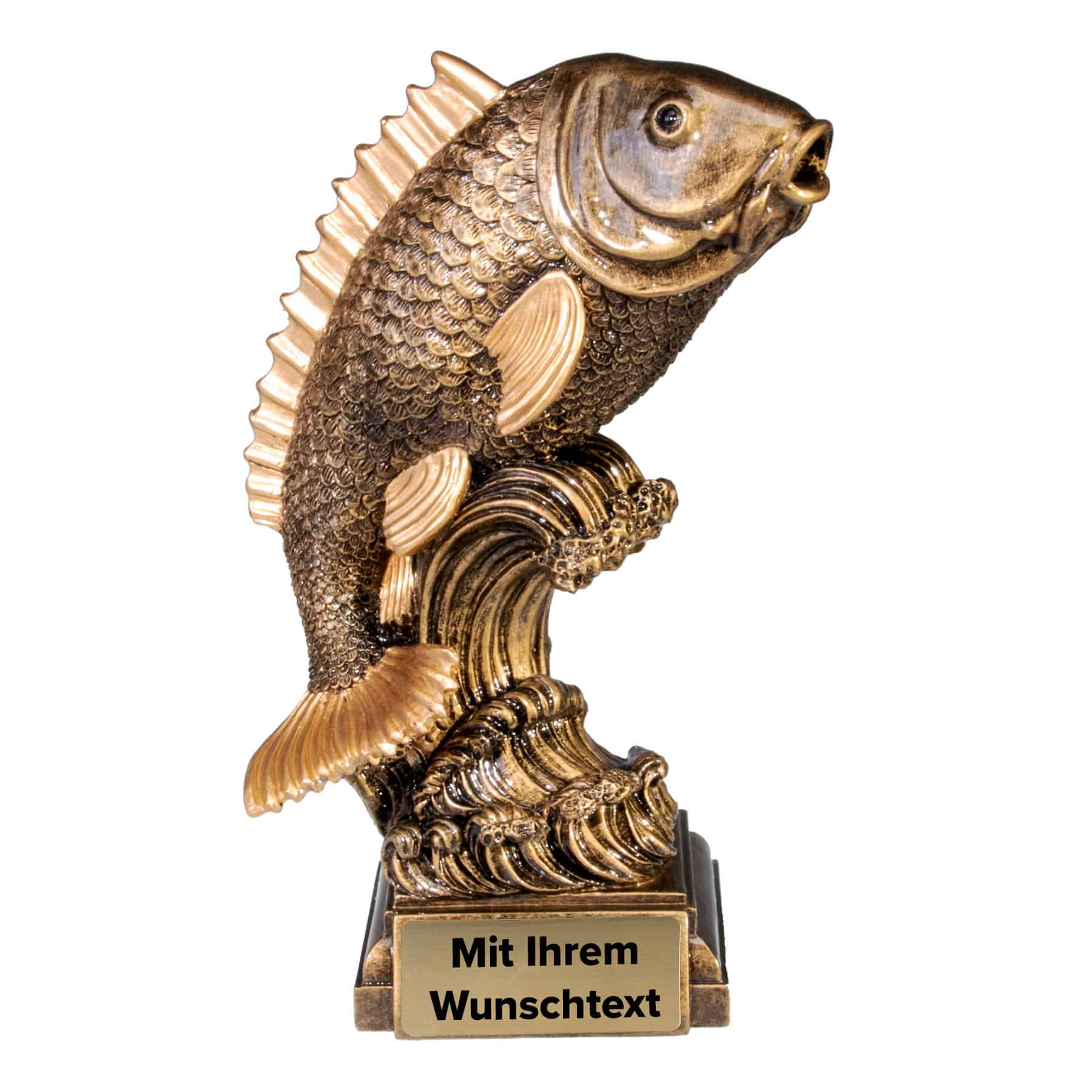 Trophäe Fisch 39730 bronze