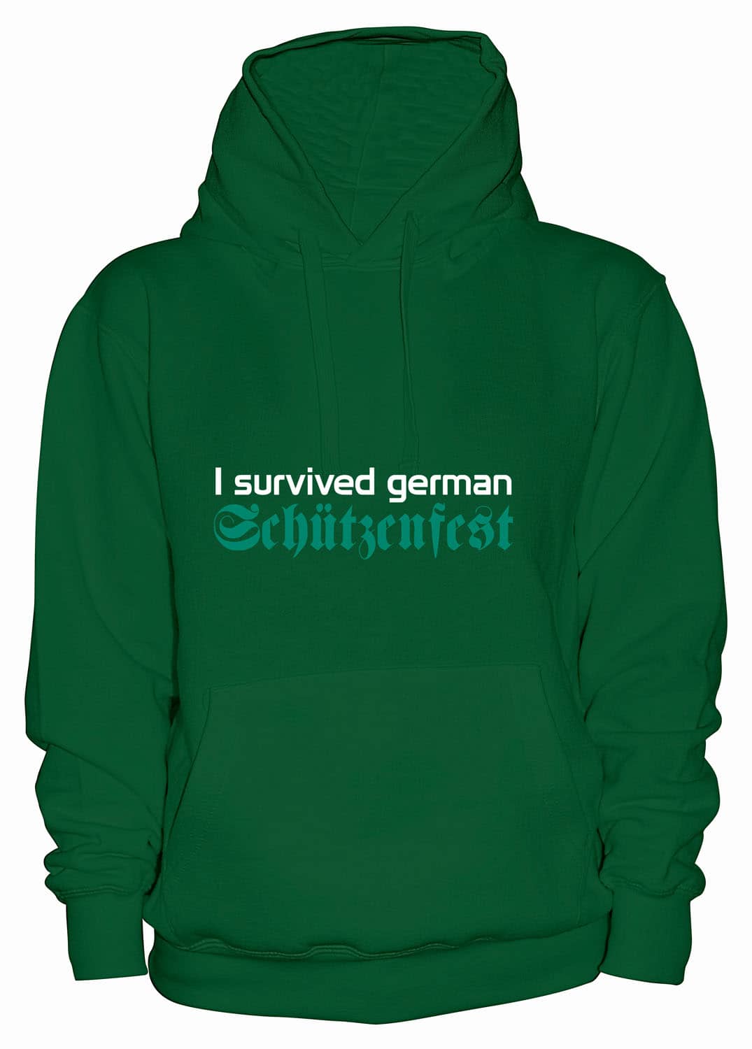 Hoodie "I survived german Schützenfest" - Damen