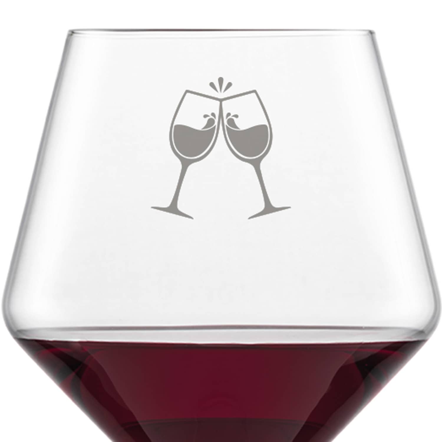 Schott Zwiesel Burgunderglas Rotweinglas PURE mit Namen oder Wunschtext graviert (ChinChin)