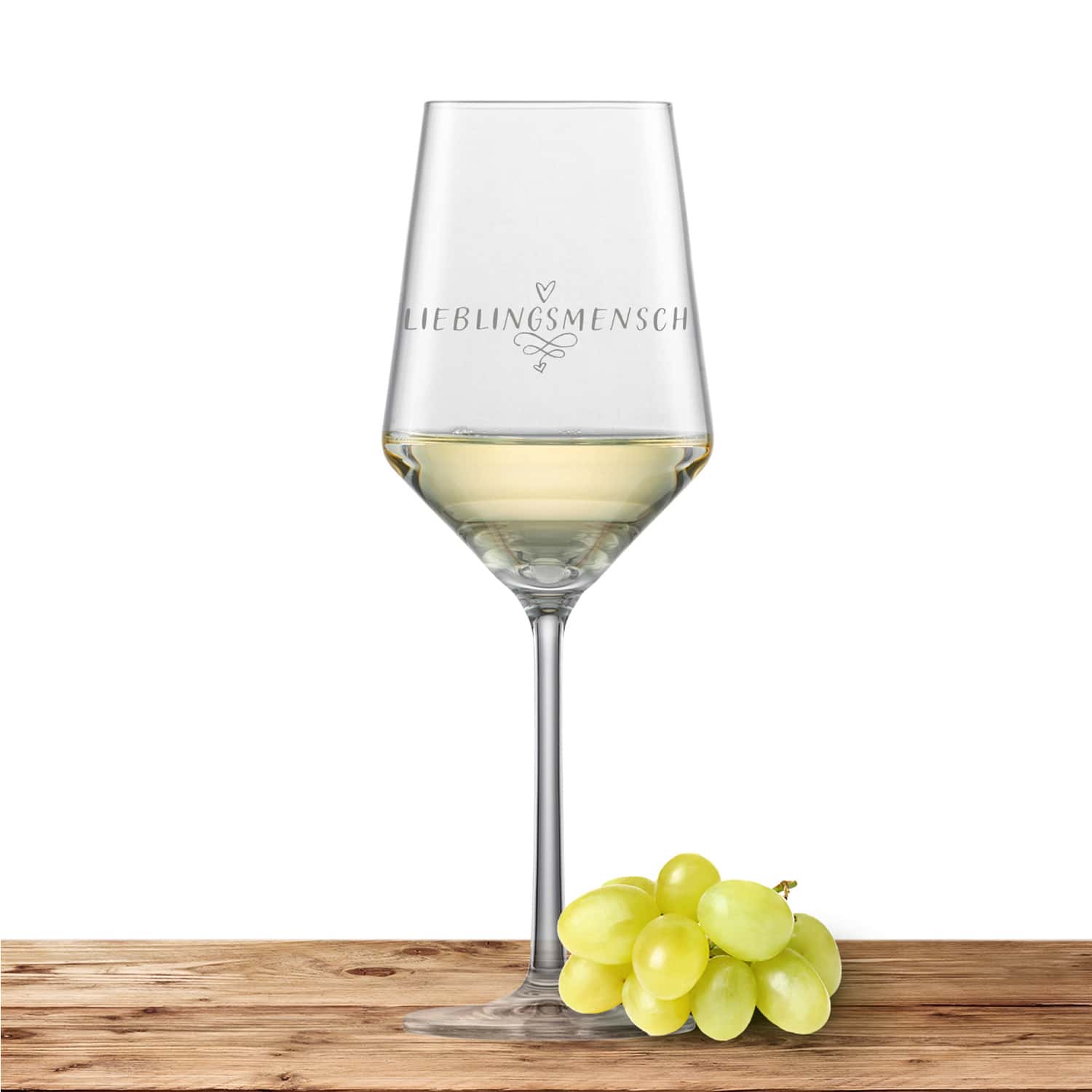 Schott Zwiesel Sauvignon Weißweinglas PURE "Lieblingsmensch"