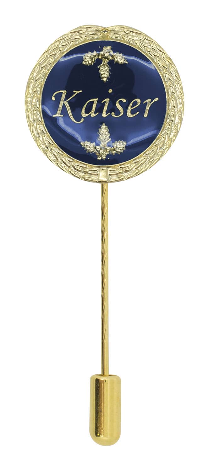 Anstecknadel Kaiser