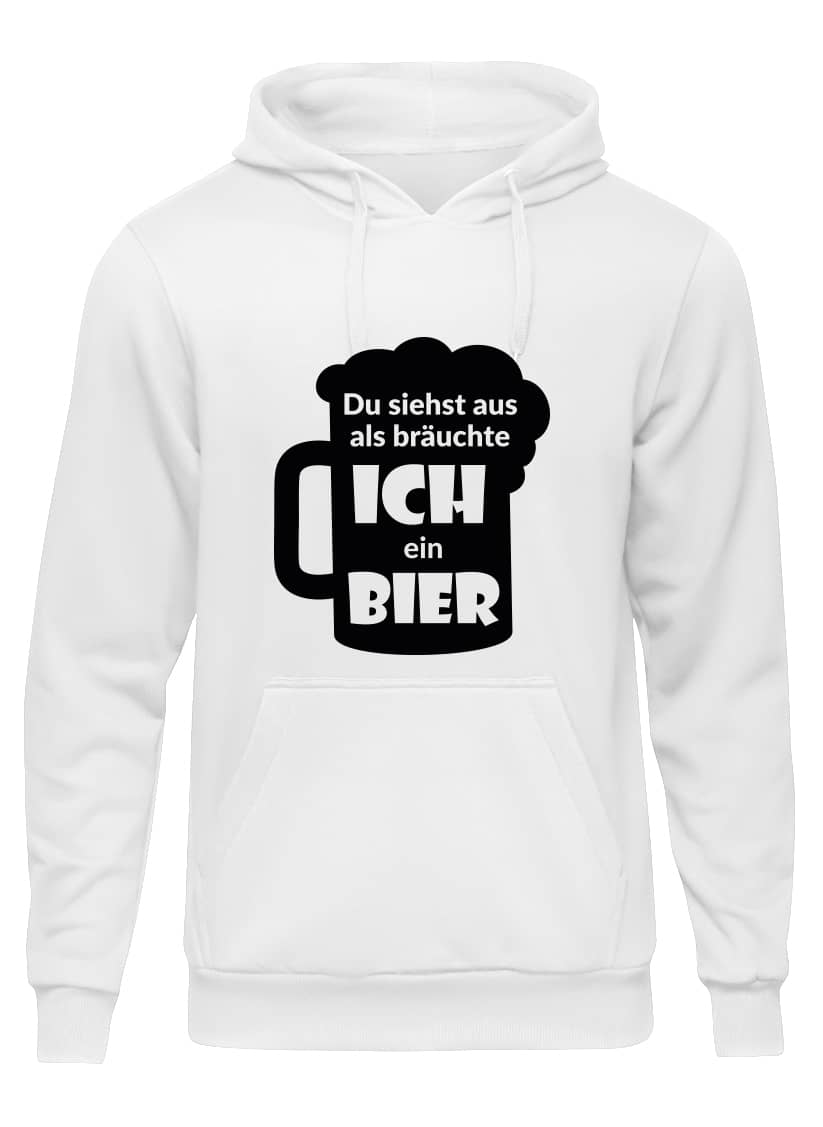 Hoodie "Du siehst aus"-Krug - Herren