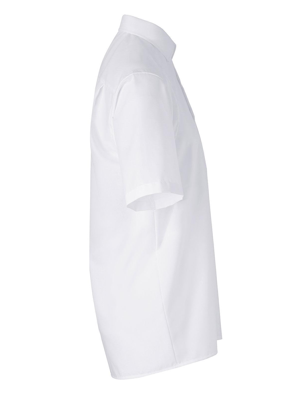 Marvelis Comfort Fit Hemd Kurzarm weiß - mit individueller Kragenbestickung