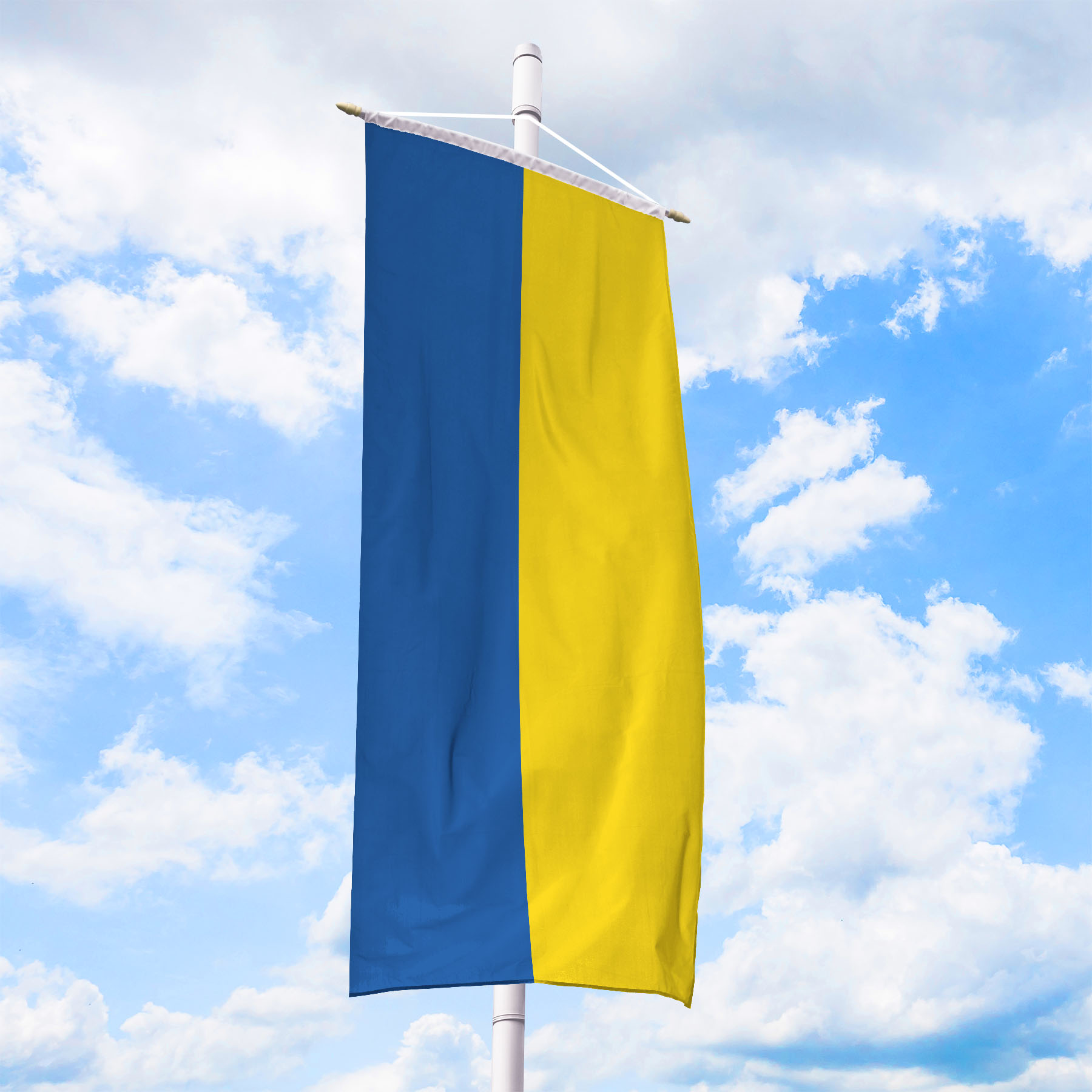 Flagge Ukraine - Bannerfahne