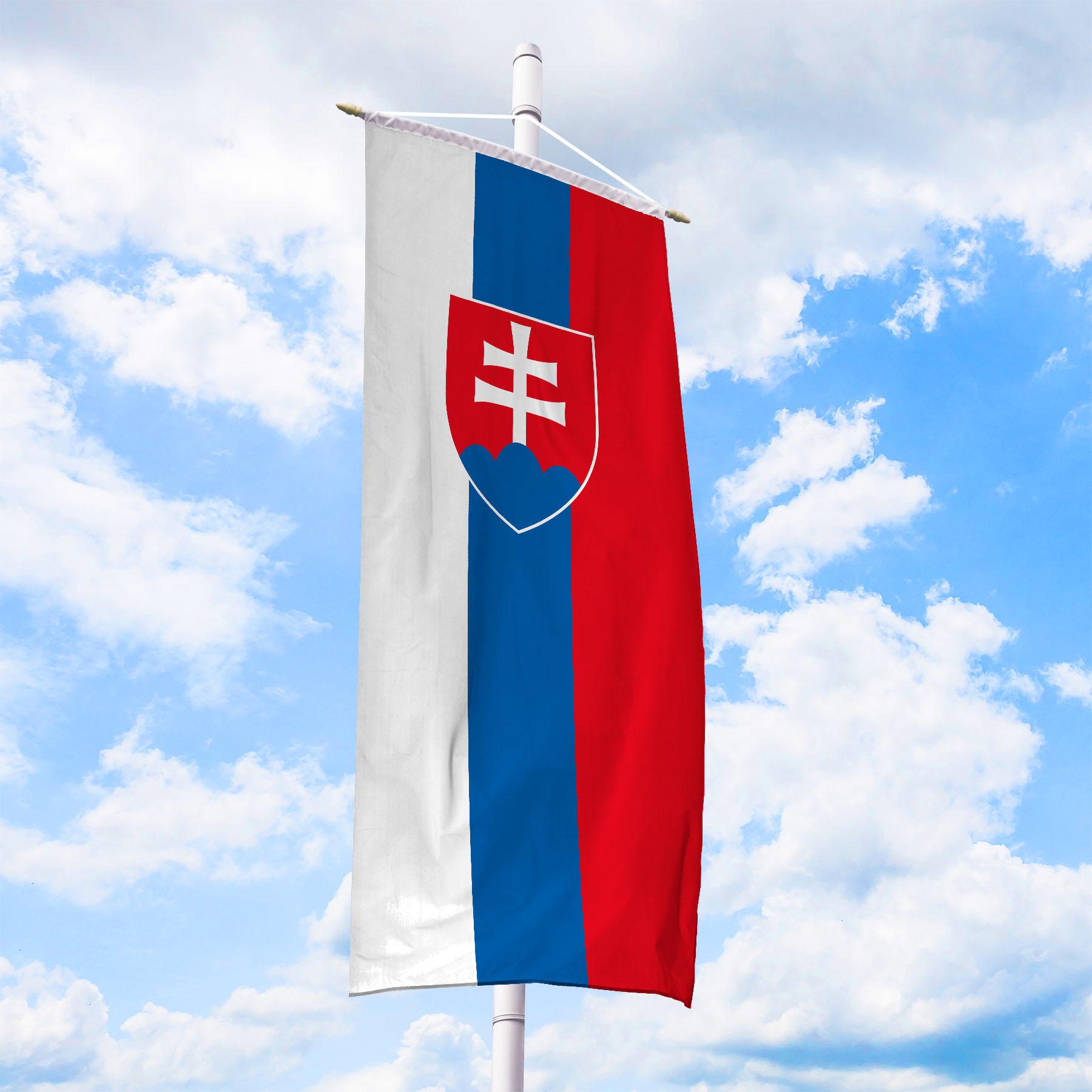 Flagge Slowakei - Bannerfahne