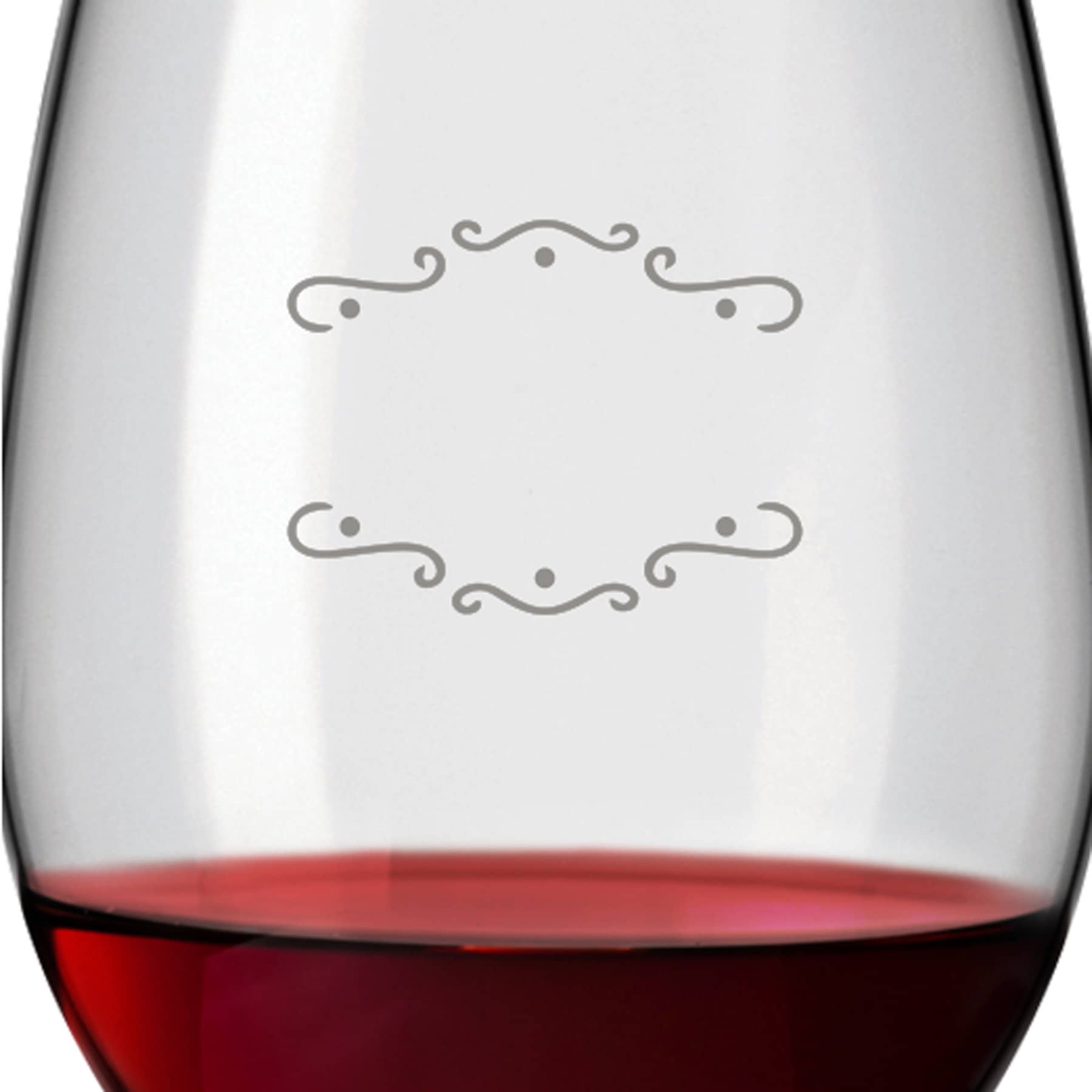 2x Leonardo Bordeauxglas Rotweinglas XL mit Namen oder Wunschtext graviert, 640ml, DAILY, personalisiertes Premium Bordeauxglas in Gastroqualität (Verzierung 02)